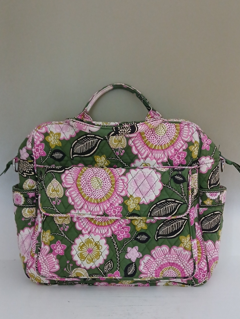 Vera Bradley Quilted Floral Tote Bag